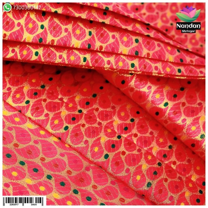 Zari kaam Vastra - Pink